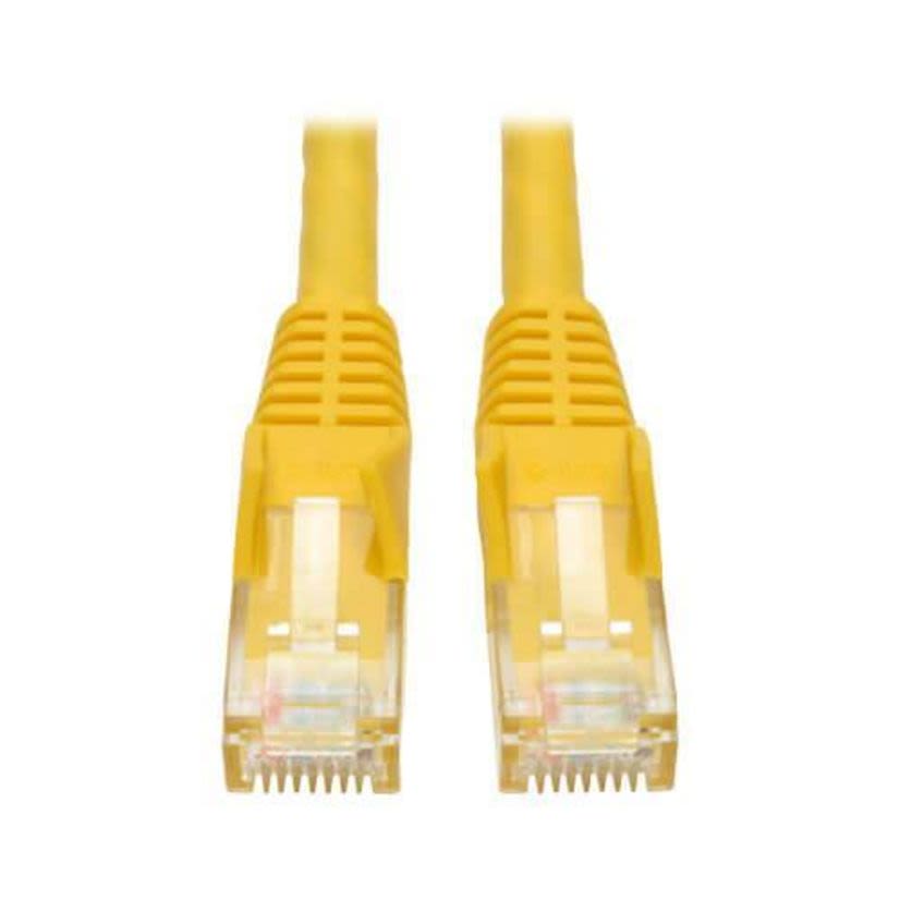 Tripp Lite N201-001-YW Molded Snagless Patch Cable